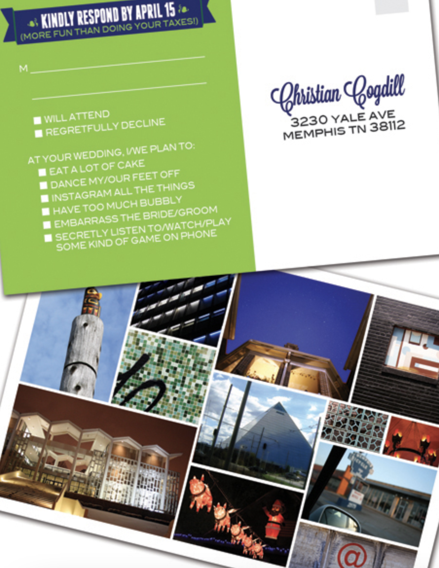 Graphic Design: Invitations and announcements
