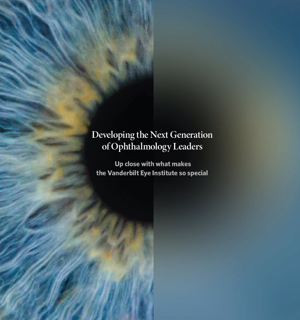 Graphic Design: Promotional Booklet for Vanderbilt Eye Clinic